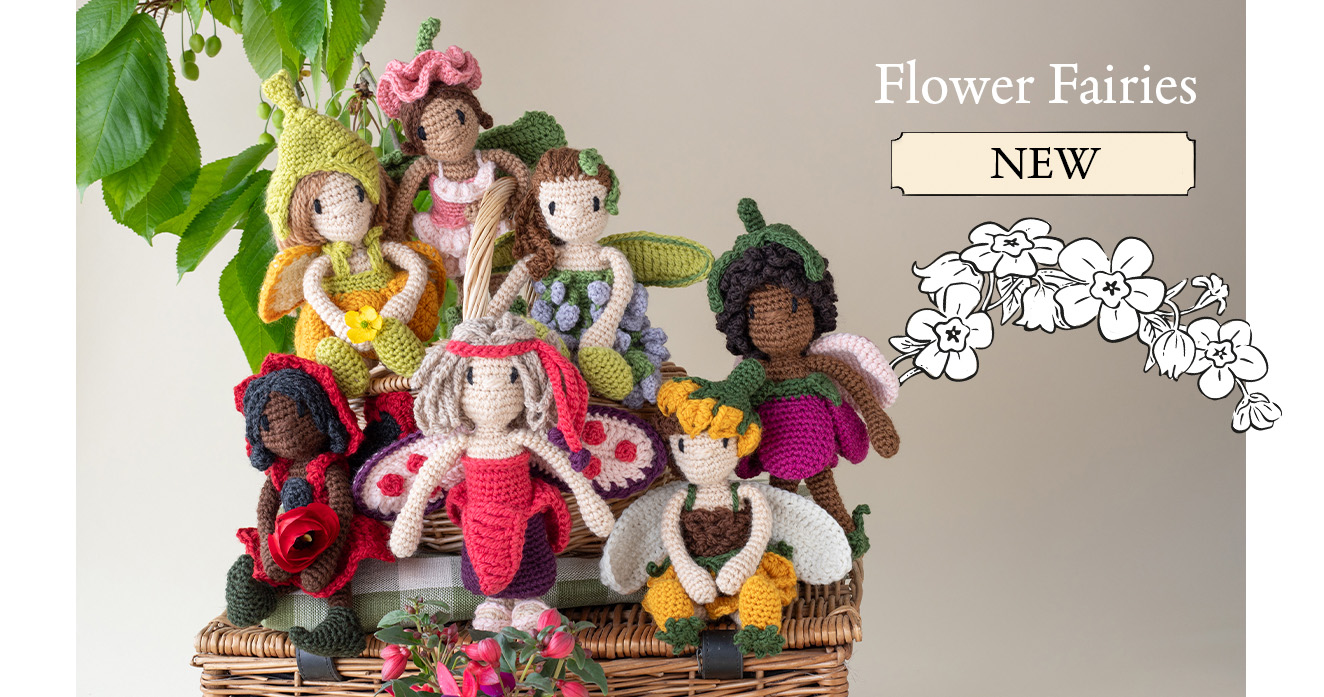Flower Fairies TOFT bundles crochet patterns new fairy tales